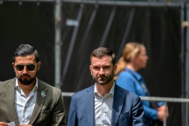 Stephan Van Baarle Amsterdam Koti Festivali 'nde Hollanda 1-7-2024