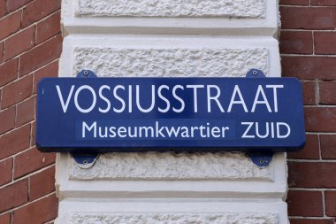 Amsterdam 'da Sokak İşareti 27-4-2023