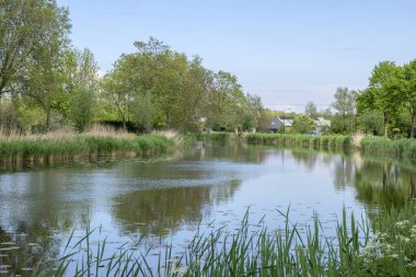 Abcoude 'deki Gein Nehri Hollanda 5-5-2024