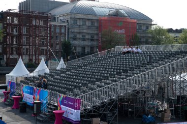 Amsterdam 'daki Gaypride Kanal Geçit Töreni' ndeki İnsanlar 3-8-2024