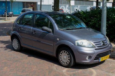 Citroen C3 Araç Amsterdam 'da Hollanda 2-8-2024