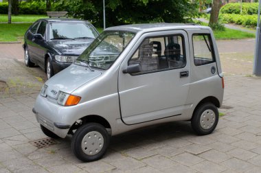 Amsterdam 'da Amica Otomatik Minik Arabası Hollanda 14-6-2024