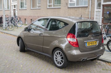 Mercedes-Benz A160 Amsterdam 'da Hollanda 23-8-2024