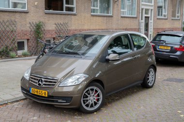 Mercedes-Benz A160 Amsterdam 'da Hollanda 23-8-2024