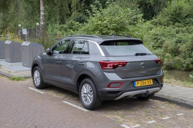 Amsterdam 'daki Volkswagen T-Roc Car The Nehterlands 23-8-2024