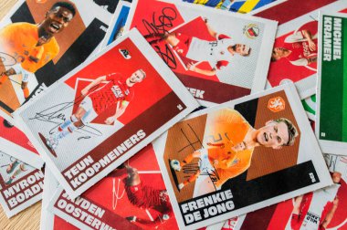 AH Süpermarket Çıkartmalarını Kapat Amsterdam 'da Hollanda 17-8-2024