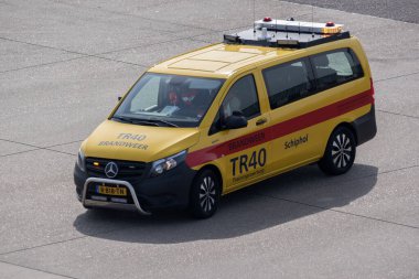 İtfaiye TR40 Schiphol Havaalanı 'ndaki Trainingvoertuig Car 29-8-2024