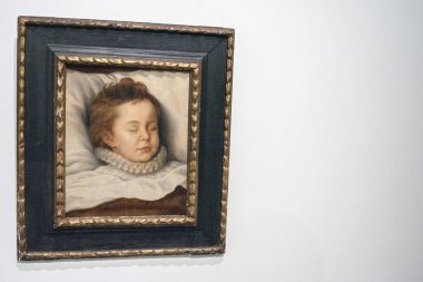 Otto Van Veen 'in Amsterdam' daki Tot Zover Müzesi 'ndeki resmi. Hollanda 23-8-2024.