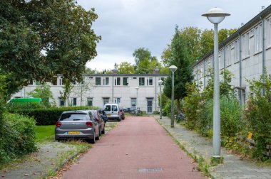 Amsterdam 'daki Snelliusstraat Sokağı Hollanda 16-9-2024