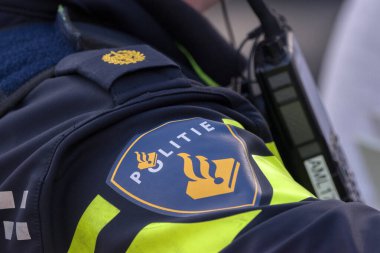 Amsterdam 'da Polis Logosunu Kapat Hollanda 7-10-2024