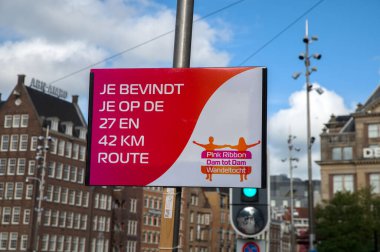 Amsterdam 'da Pembe Baraj Tot Wandeltocht' u imzala Hollanda 7-10-2024