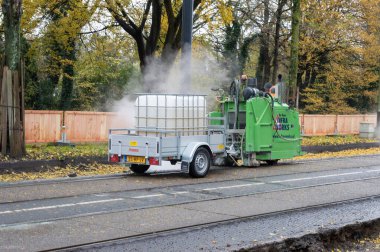 Amsterdam 'daki De Boer Infraworks Şirketi' nden asfalt testeresi 19-11-2024