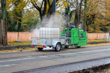 Amsterdam 'daki De Boer Infraworks Şirketi' nden asfalt testeresi 19-11-2024