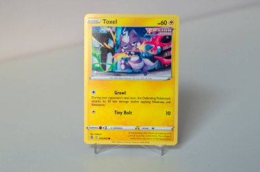 Pokemon Ticaret Kartı Toxel 'i Kapat Amsterdam' da Hollanda 8-12-2024