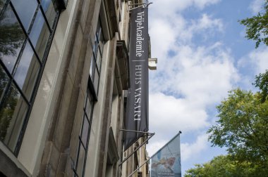 Billboard Vrije Academie Huis Vasari Amsterdam 14-9-2024