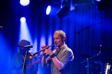 Seun Kuti & The Egypt 80 At The Tolhuistuin Paradiso At Amsterdam The Netherlands 13-12-2024 clipart