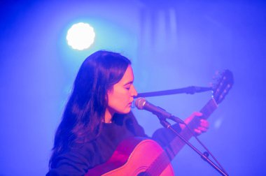 Kaya, Amsterdam 'daki Tolneistuin Paradiso' da. Hollanda 11-11-2024.