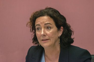 Amsterdam 'da Femke Halsema' yı Kapat Hollanda 10-5-2024