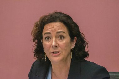 Amsterdam 'da Femke Halsema' yı Kapat Hollanda 10-5-2024