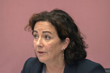 Amsterdam 'da Femke Halsema' yı Kapat Hollanda 10-5-2024