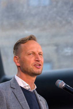 Jacques Brunt 'u Amsterdam' daki İsrail Pro gösterisinde kapatın. Hollanda 7-10-2024