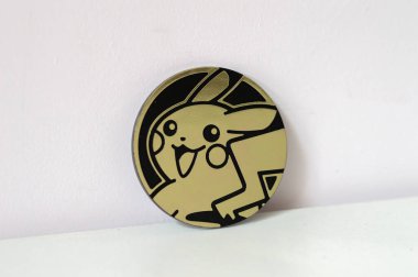 Pokemon Pikachu Pin Amsterdam 'da 18-12-2024 Hollanda