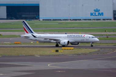 F-HZUO Havaalanı Uçağı Schiphol Havaalanı 29-8-2024