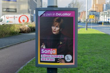 Amsterdam 'da Billboard Delamar Show Sonja 10-1-2025 Hollanda