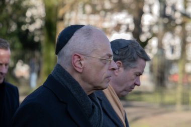 Amsterdam 'da Auschwitz Anma Günü 26-1-2025