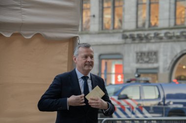 Close Up Of Bruno Bruins At The New Year Reception King Of The Netherlands At Amsterdam The Netherlands 13-1-2025 clipart