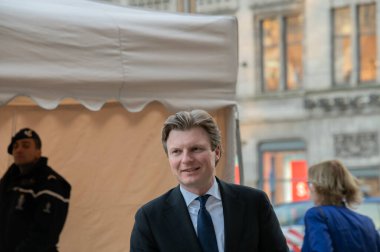 Ruben Breukelmans 'ın Yeni Yıl Resepsiyonunda Hollanda Kralı Amsterdam' da 13-1-2025