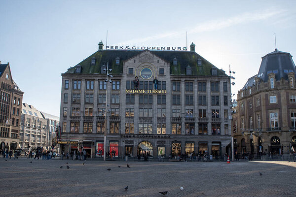 Peek And Cloppenburg Store And Madame Tussaud At Amsterdam The Netherlands 13-1-2025