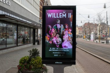 Billboard Willem II Amsterdam 'da 13-2-2025