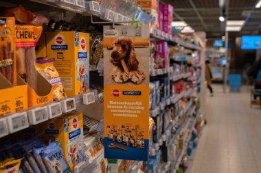 Amsterdam 'da Reklam Tabelasını Kapatın Köpek maması 20-2-2025