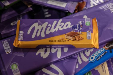 Amsterdam 'da Milka Çikolatasına Yaklaş Hollanda 20-1-2025