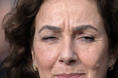 Amsterdam 'da Femke Halsema' yı Kapat Hollanda 25-2-2025