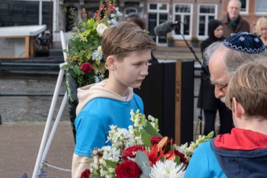 Amsterdam 'daki Yahudi Direniş Günü Hollanda 25-2-2025