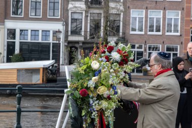 Amsterdam 'daki Yahudi Direniş Günü Hollanda 25-2-2025