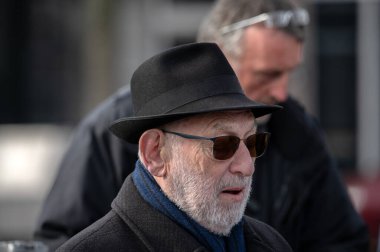 Haham Abraham Rosenberg, Amsterdam 'daki Yahudi Direniş Günü' nde Hollanda 25-2-2025