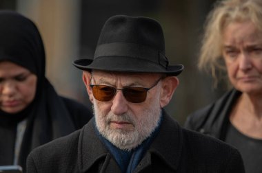 Haham Abraham Rosenberg, Amsterdam 'daki Yahudi Direniş Günü' nde Hollanda 25-2-2025