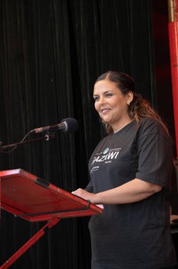 Saida Derrazi Amsterdam 'daki Feminist Mart' ta Hollanda 8-3-2025