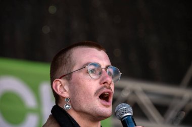 Amsterdam 'da Eğitim Gösterisi Hollanda 17-3-2025