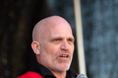 Amsterdam 'da Eğitim Gösterisi Hollanda 17-3-2025