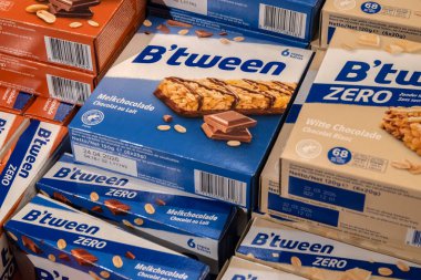 Amsterdam 'daki Şeker Çubukları' nı Kapat Hollanda 17-3-2025