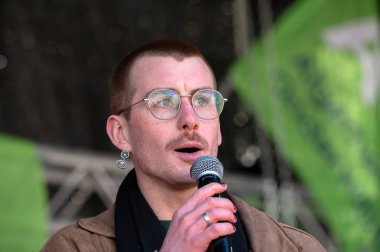 Amsterdam 'daki Eğitim Gösterisinde Teun Otte 17-3-2025