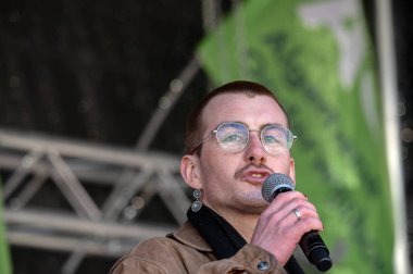 Amsterdam 'daki Eğitim Gösterisinde Teun Otte 17-3-2025