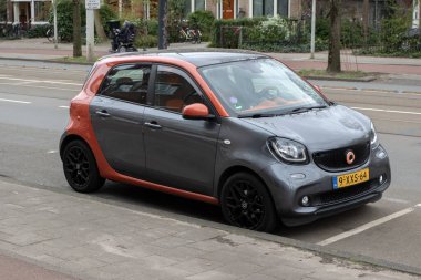Sedan Smart Car Amsterdam 26-3-2025