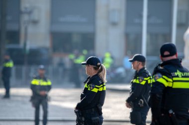 Amsterdam 'da Umman Sultanı' nın ziyareti sırasında Hollanda 15-4-2025