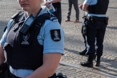 Koninklijke Marechaussee Amsterdam 'daki Umman Sultanının Ziyaretinde 15-4-2025