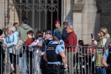 Koninklijke Marechaussee Amsterdam 'daki Umman Sultanının Ziyaretinde 15-4-2025